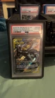 Pokemon 2019 Sun and Moon Black Star Promo #SM168 Pikachu Zekrom GX PSA 10