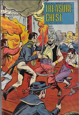 Treasure Chest Vol.25 No.6 / 1969 Stephen Decatur Story of a Hero