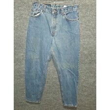 Vintage Levi's 550 Relaxed Fit Tapered Leg Jeans Made in USA Women's Size 8