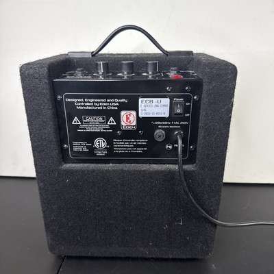 Eden EC8 Bass Combo Amplifier E Series 20W EC8-U Tested Working