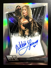 2026 Topps Chrome WWE NXT Nikkita Lyons Refractor Auto
