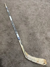 1980’s Game Used Marc Bergevin Chicago Blackhawks Canadien Wooden Hockey Stick