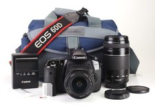 Canon EOS 60D DSLR & EF-S 18-55mm & EF 75-300mm Zoom Dual Lens Kit 7,917 Shots