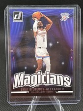 2024-25 Panini Donruss - Shai Gilgeous-Alexander Magicians Insert #3 Thunder SGA