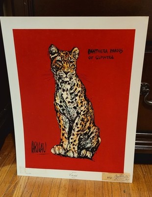 ''Panthera Pardus of Sumatra''  Lithograph In Spain by Arnau