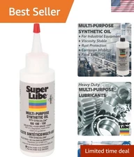 High Viscosity Synthetic Oil 4oz - Waterproof & Durable Machinery Care