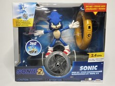 Sonic The Hedgehog 2 Remote Control Toy 2.4ghz with light up wheels