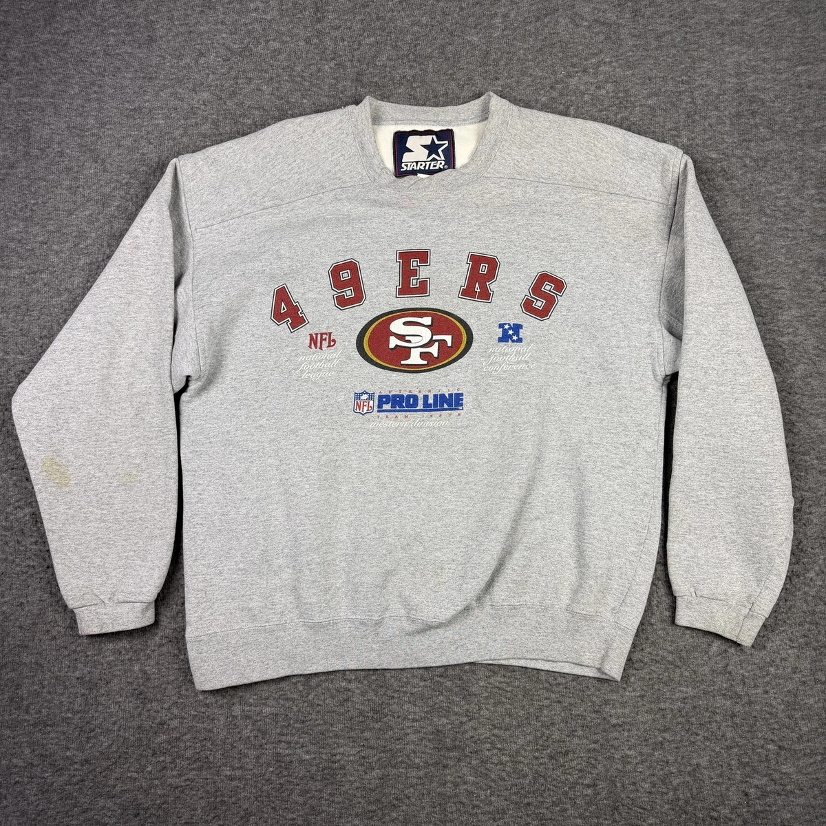 Starter San Francisco 49ers NFL Sweatshirts for sale | eBay