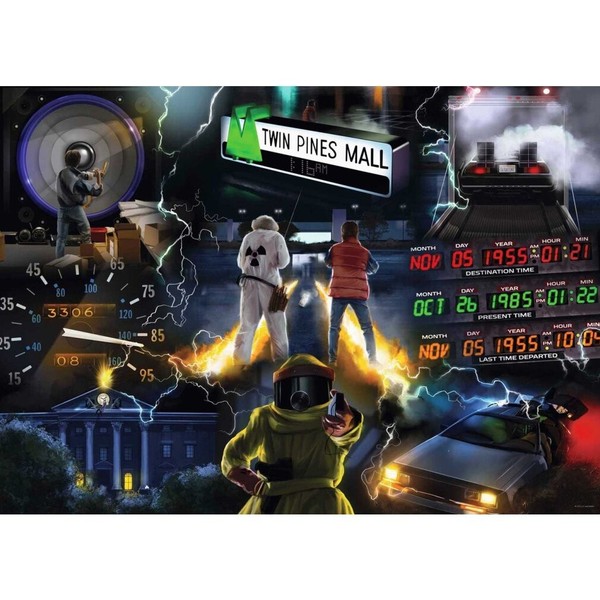 Puzzle Universal Vault Movie Collection - Back To The Future (1000 Teile)-image
