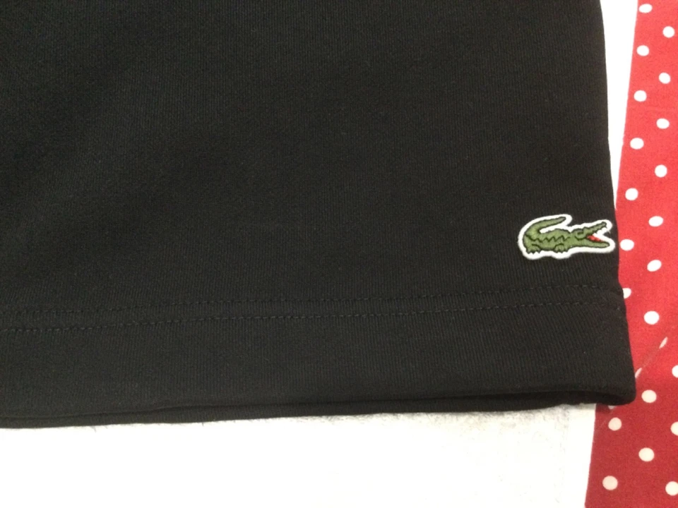 SHORT HOMME LACOSTE MOLLETON DE COTON TAILLE 4 (M) OCCASION COMME NEUF - Photo 2/4