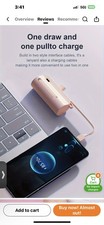 5000mAh Mini Power Bank Portable Fast Charger External Battery For iPhone Type-C