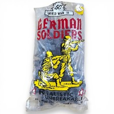 Louis Marx World War II German Soldiers Lot of 51 Pieces with Packaging Vintage