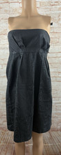 women's 'little black dress' knee length bustier Editions size 12 BNWT Y2K 90's