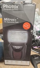 Phottix  Mitros + TTL Receiver Shoe Mount Flash for Nikon Open box