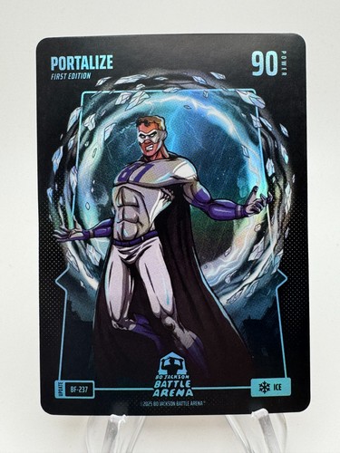 Bo Jackson Battle Arena SAM LAPORTA PORTALIZE Ice Battlefoil BF-237