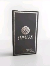 Versace Pour Homme Eau De Toilette Natural Spray, 50ml/1.7oz ~ NEW & Sealed ~NIB