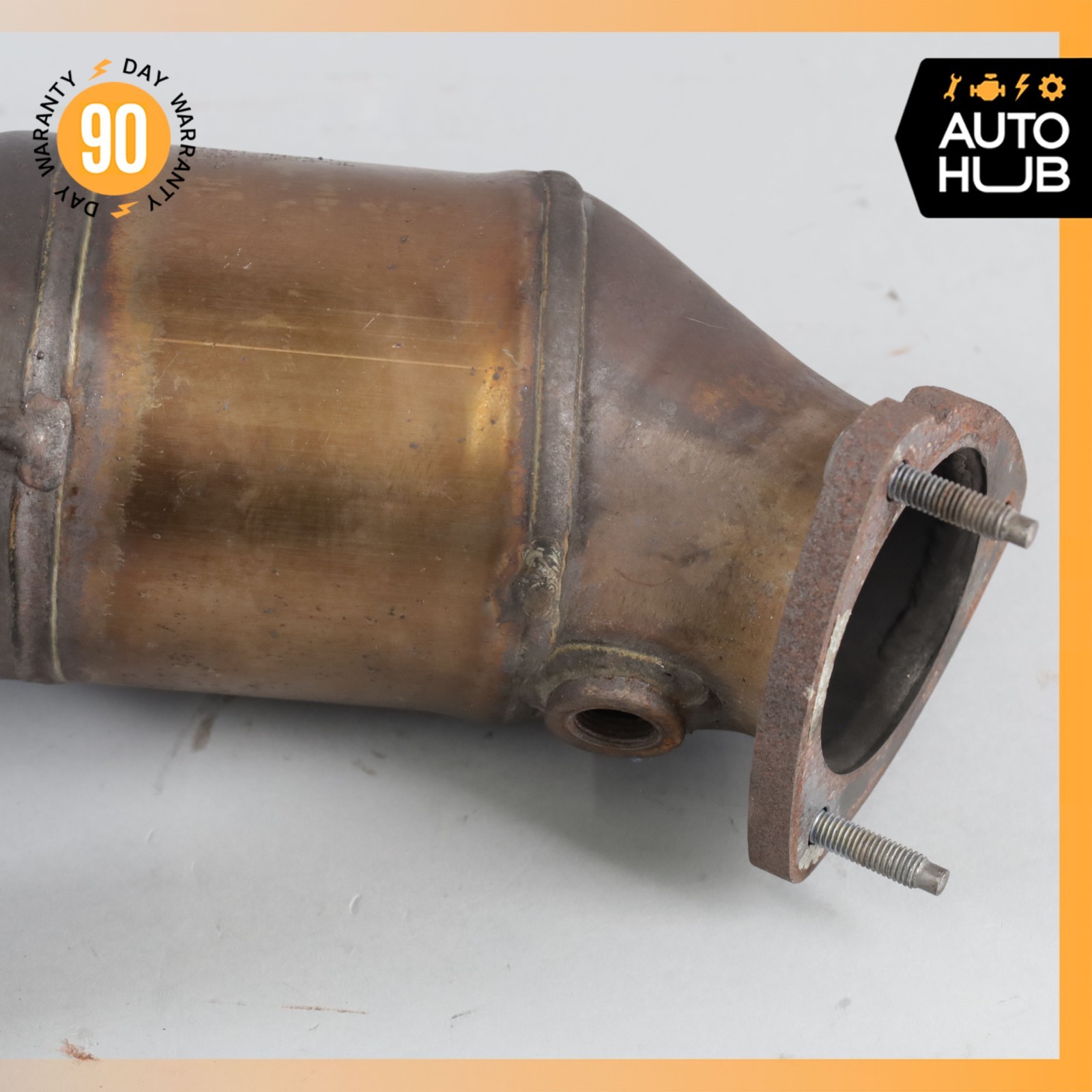 11-15 Aston Martin V8 Vantage 4.7L V8 Exhaust Manifold Downpipe Left OEM 26k