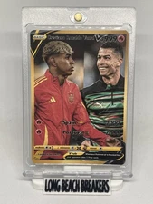 Lamine Yamal Cristiano Ronaldo Pokémon Card Full Art Spain Portugal
