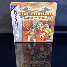 Fire Emblem: The Sacred Stones (Game Boy Advance, 2005) BOX AND MANUAL ONLY