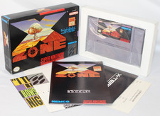 X-Zone SNES Super Nintendo Complete CIB! GREAT Condition w/ RARE POSTER & REG!