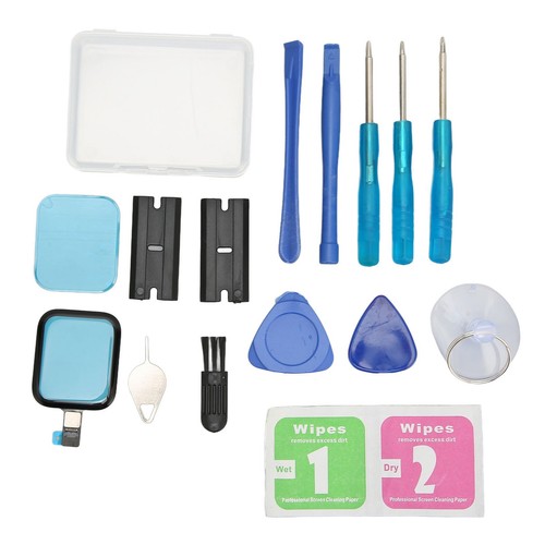 Watch Front Glass Lens Replacement Watch Screen Repair Kit Touch Screen Digit FY - Zdjęcie 14 z 30