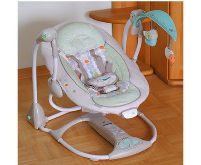 Ingenuity Babywippe mit Musik- und Schaukelfunktion, Batteriebetrieben