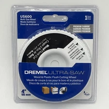 BRAND NEW!! Dremel Ultra-Saw 4-in Carbide Circular Mulit-Saw Blade - US600