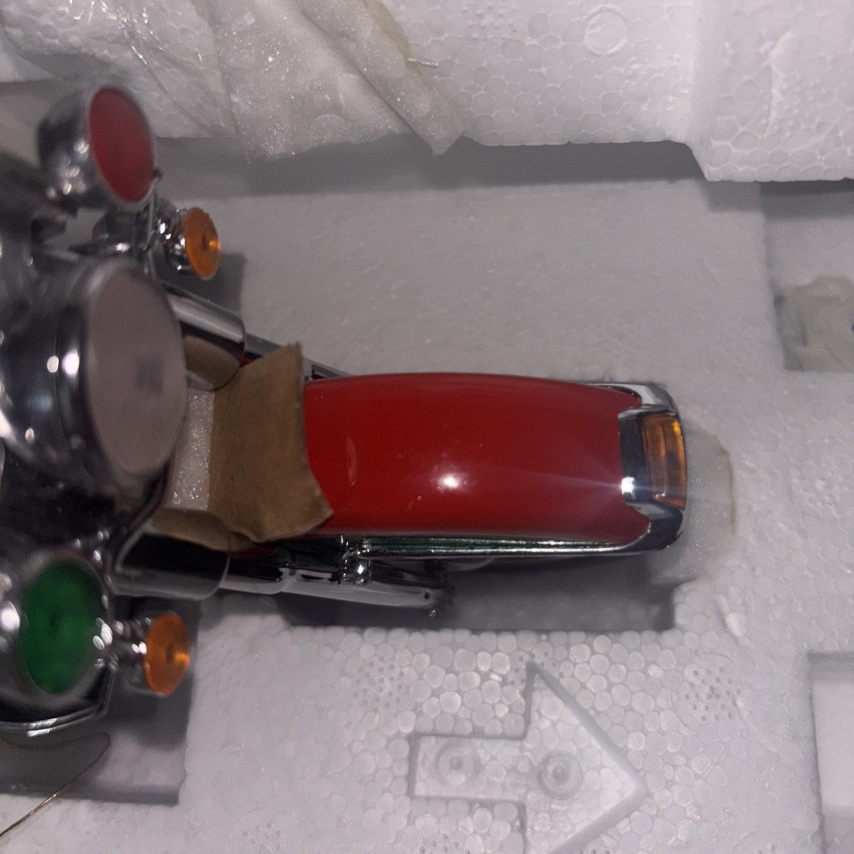 FRANKLIN MINT HARLEY DAVIDSON 2003 CHRISTMAS BIKE B11C391 W/ALL