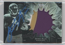 2015 Topps Diamond Rookie Blue Ink 12/50 Javorius Allen Jumbo Patch Auto fm0