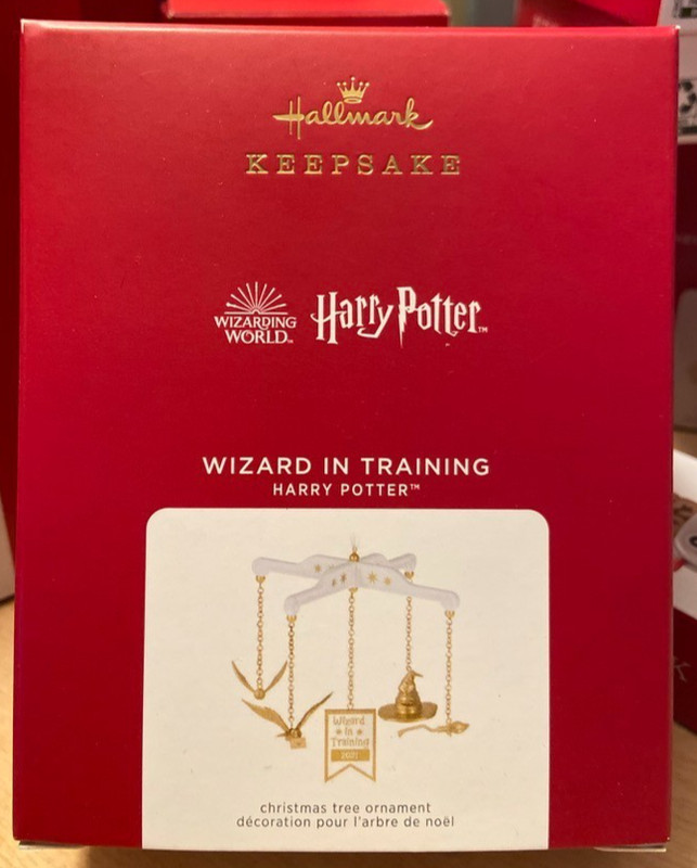 2021 Hallmark *Wizard In Training* Harry Potter Baby Mobile Keepsake Ornament