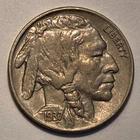 Nicer low mintage Business Uncirculated++ 1937 P Buffalo Head Nickel