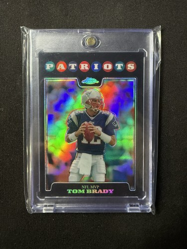 Tom Brady [Refractor] #TC3 2008 Topps Chrome card