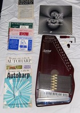 Vintage Oscar Schmidt 36 String Autoharp USA Made 1960s Folk Appalachian