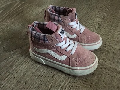 Vans Toddler Sk8-Hi Zip MTE-1 Shoes Pink Suede Girls Size Primaloft  Shoes