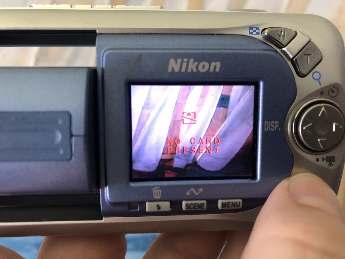 Nikon COOLPIX 2500 2.0MP Digital Camera - Silver for sale