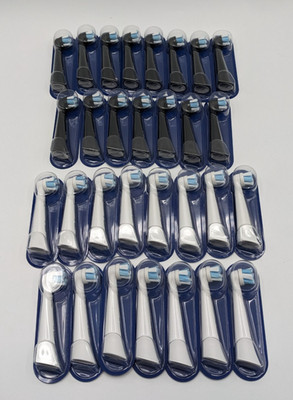 Oral-B iO Deep Clean Replacement Toothbrush Heads 30 Ct Black & White - Sealed