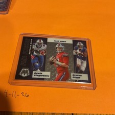 🔥🏈 JOSH ALLEN 🏈🔥 2020 Panini Mosaic - Flea Flicker w/Diggs, Singletary #FF3