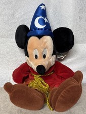 Fantasia Sorcerer's Apprentice Mickey Mouse Disney Store 20 Inch Plush D4