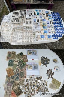 Große Münz & Banknotensammlung Dachbodenfund – Konvolut/Nachlass – ungeprüft