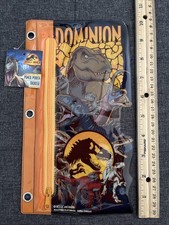 Jurassic Park Dinosaur Pen And Pencil Zip Pouch Case Dinosaurs Jurassic World