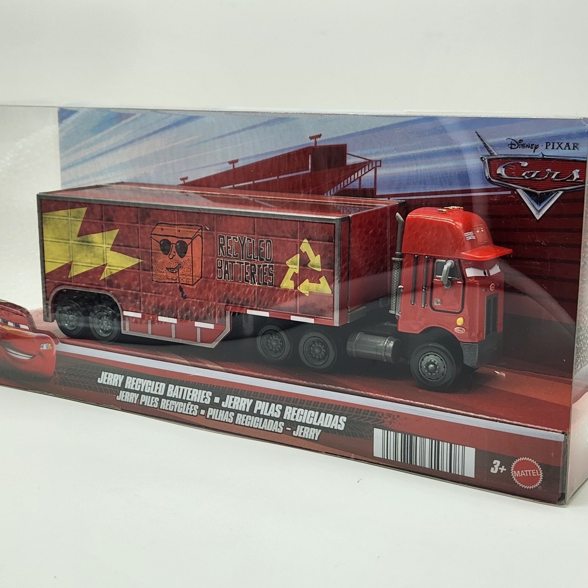 Jerry Recycled Batteries Hauler Disney Pixar Cars 2025 Diecast 1