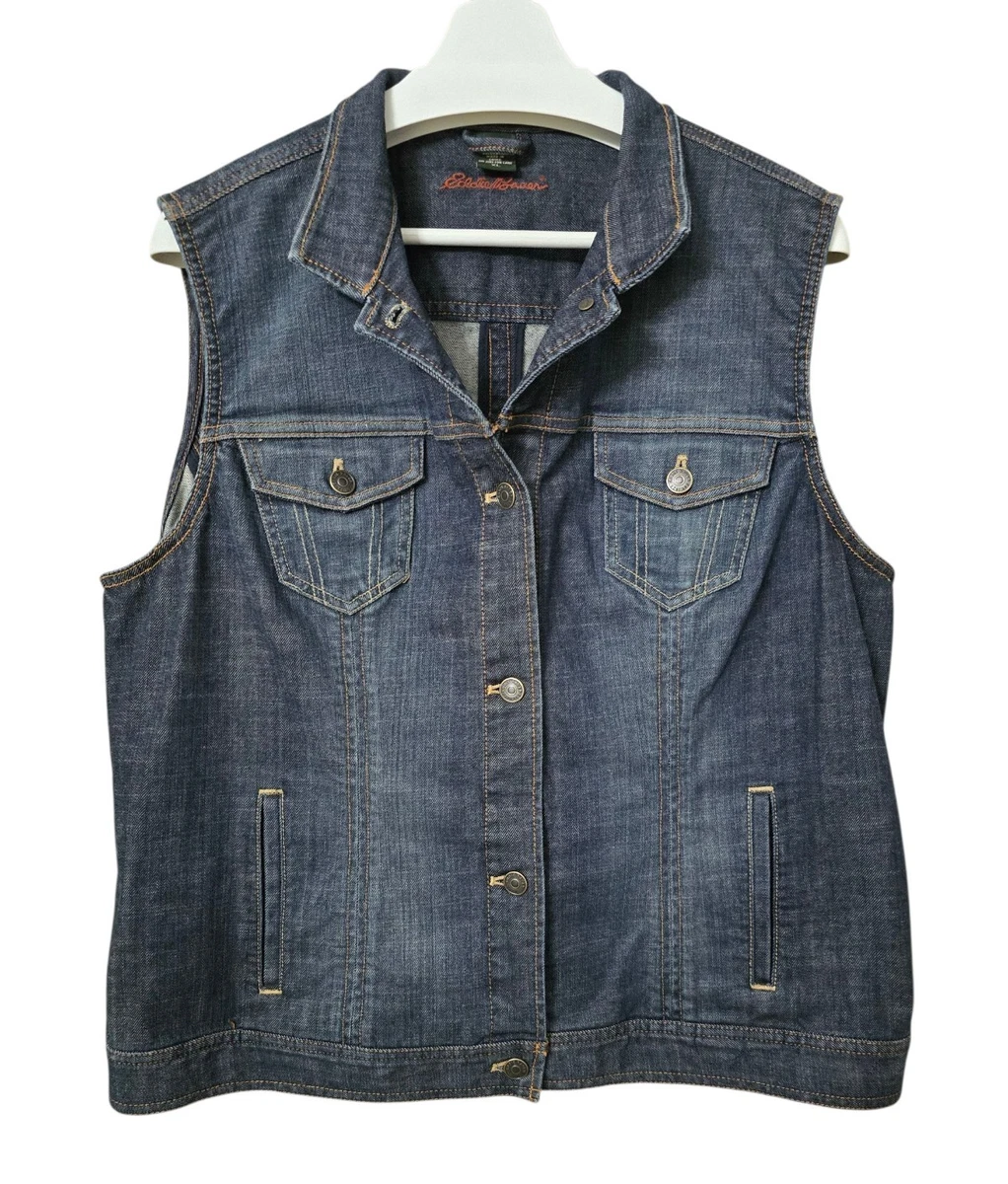 Eddie Bauer Denim Vests for Women for sale | eBay