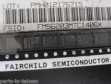 2pcs FMS6203MTC1406X  6dB 3-CH Vedio Filter Driver for SD/PS/HD TSSOP14  FMS6203