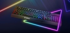 MSI Vigor GK20 GAMING Keyboard, Water Repellent, Static Multi-Color Backlit Keys