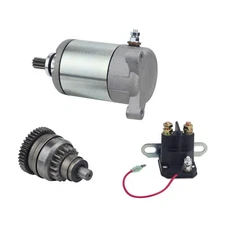 18645 Starter For Polaris ATV Sportsman 400 2003 2004 with Relay and Bendix