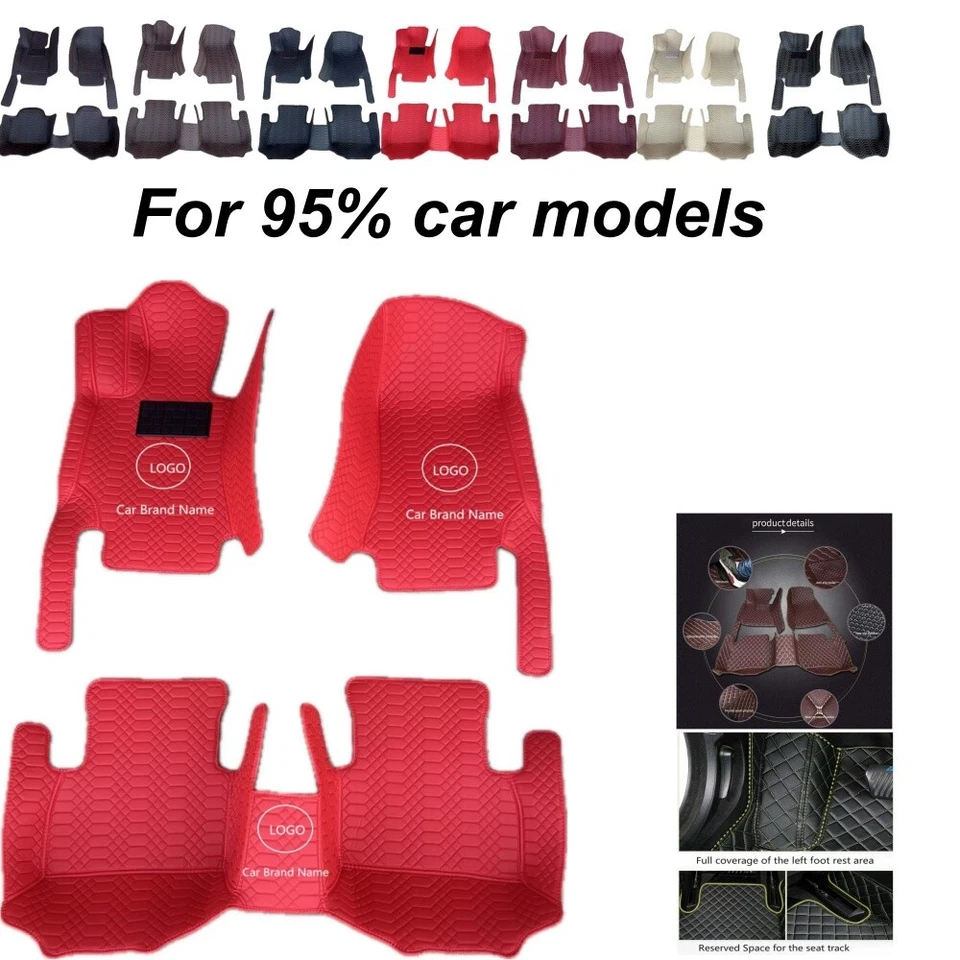 For Bentley All Models 2000-2023 Car Floor Mats Carpets Waterproof Custom Luxury - Image 3 of 4