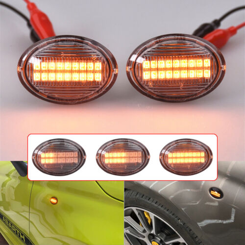 For Maserati GranCabrio Granturismo Quattroporte LED Dynamic Side Marker Light - Picture 29 of 34