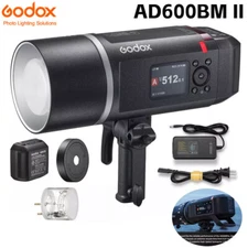 US Godox Upgraded Version AD600BMII AD600BM II Manual Outdoor Flash Studio Light