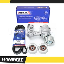 Serpentine Belt Component Kit fit 05-12 Toyota Avalon Camry Lexus ES350 3.5L NEW