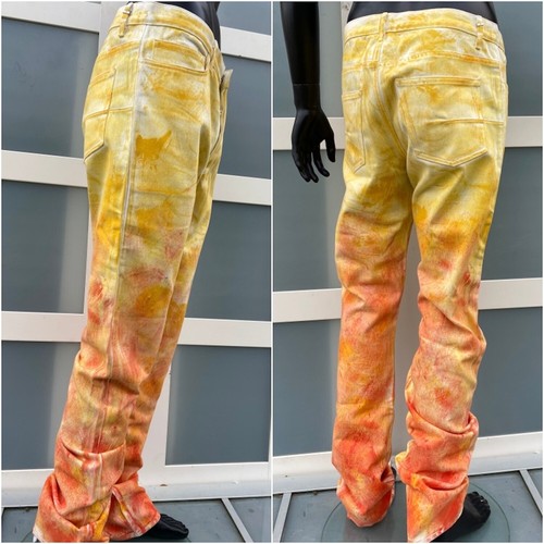 Jeans UltraRare & Great Dior Homme AW17 pintura multicolor prototipo - Imagen 22 de 23
